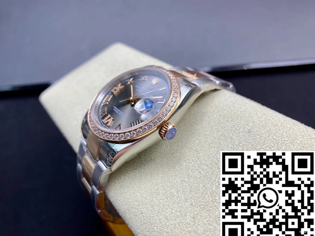 EW 732 M126281RBR-0012 Reliable Datejust Bezel Rolex Diamond-set Factory 0806